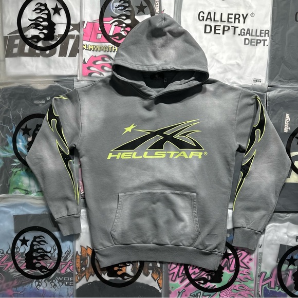 Hellstar Other - Hellstar Sports Hoodie ‘Grey’